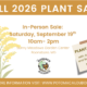 Fall Native Plant Sale