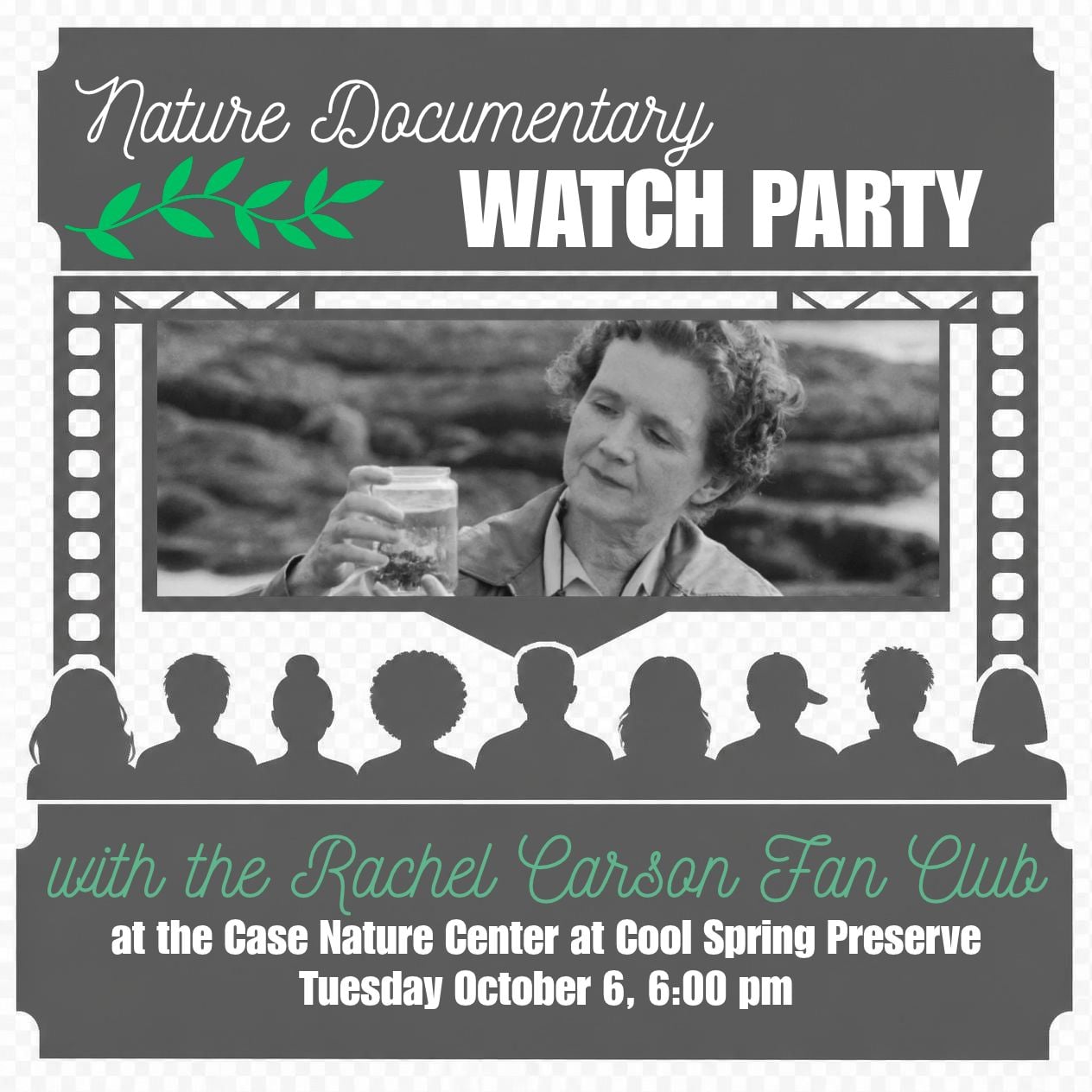 Documentary Watch Party with the Rachel Carson Fan Club